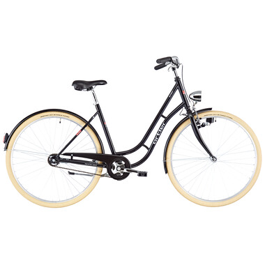 Bicicleta holandesa ORTLER DETROIT LTD 1V WAVE Acero Negro 2020 0
